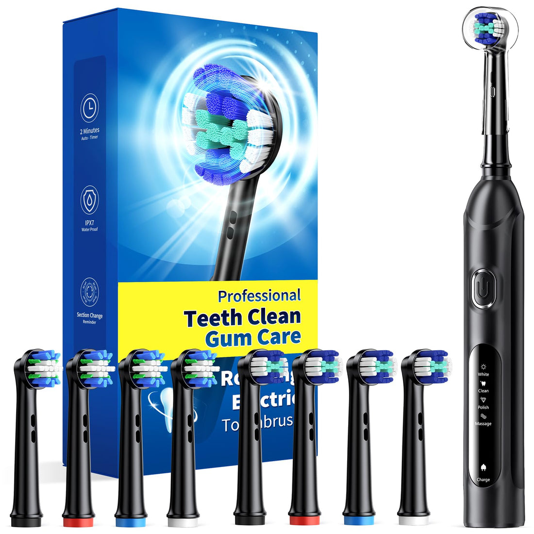 TEETHEORY Rotating Electric Toothbrush for Adults