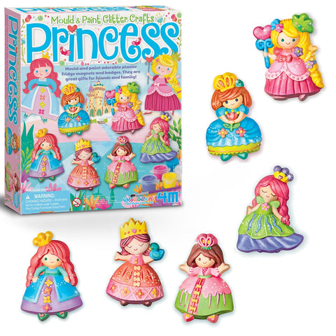 4M - Mould & Paint - Glitter Princess 3528