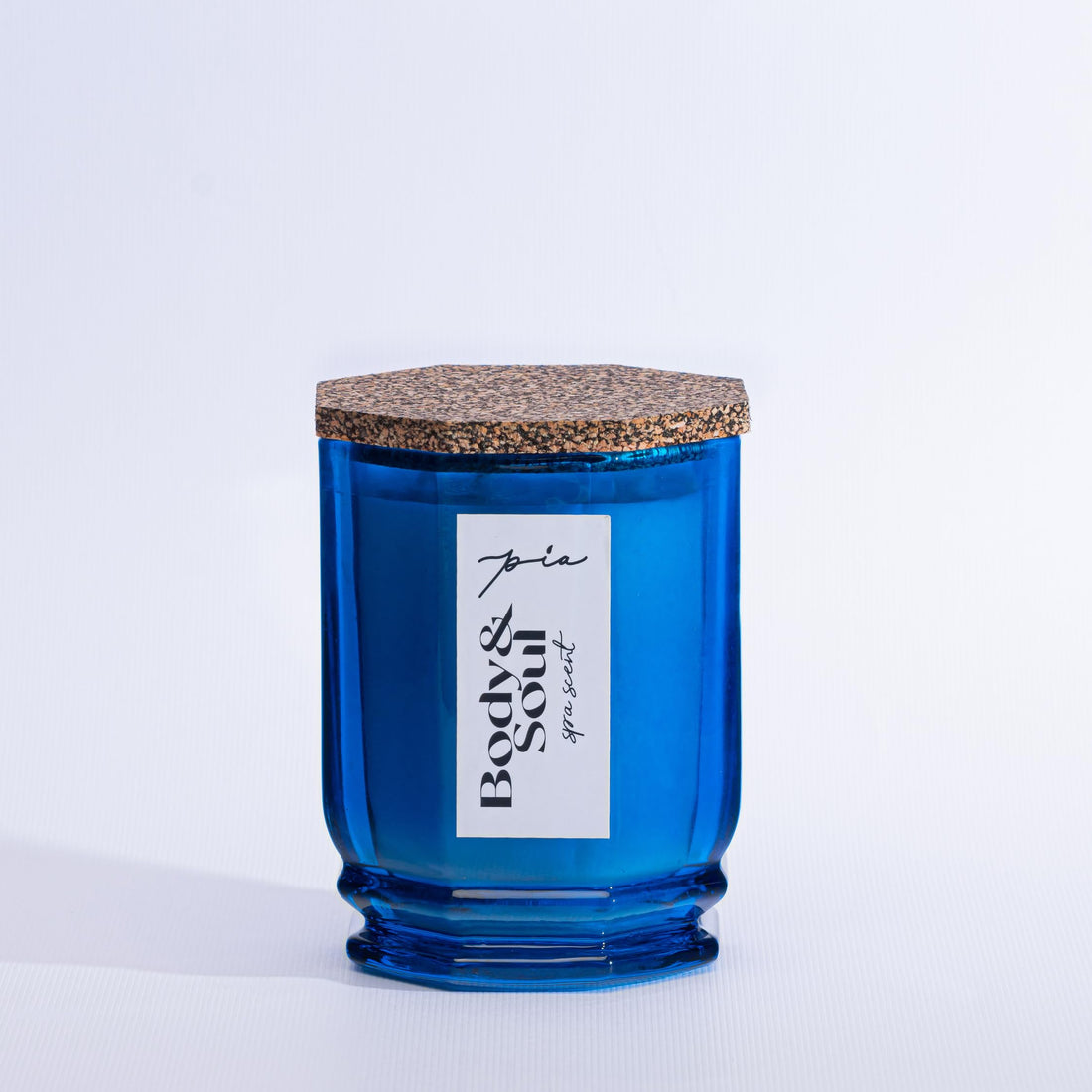 Pia Scented Candle 100% Soy Wax | Long-lasting Fragrance | Hande Made | 2 Wicks | Luxury Glass | 240g 8.5 OZ 38 Hour Burn Time (240g, Spa Scent)