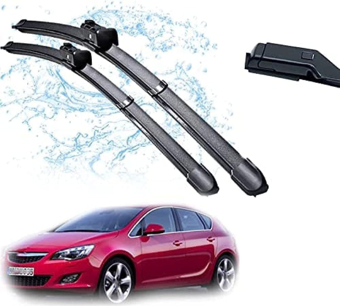 Elshafey front Windshield Wiper Blades for O-pel Astra J 2010 2011 2012 2013 2014 2015 26"+24",Front Window Wipers