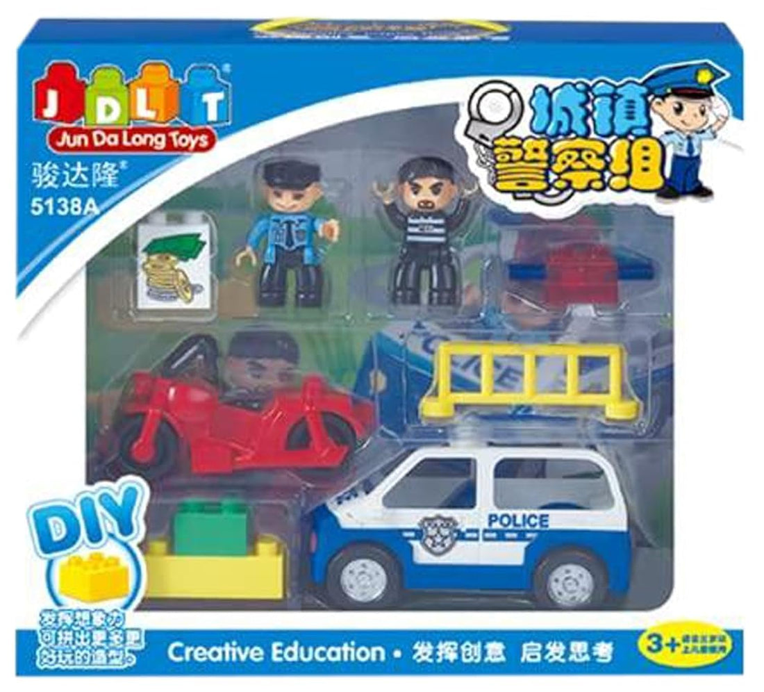 DIY Police building blocks 5138