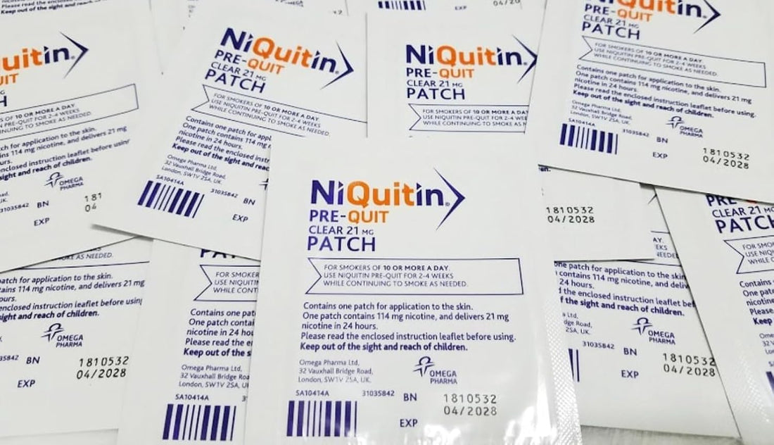 Smoking Replacement Adhesive, Clear, 21mg/24h, Stage 1, 14 Envelopes