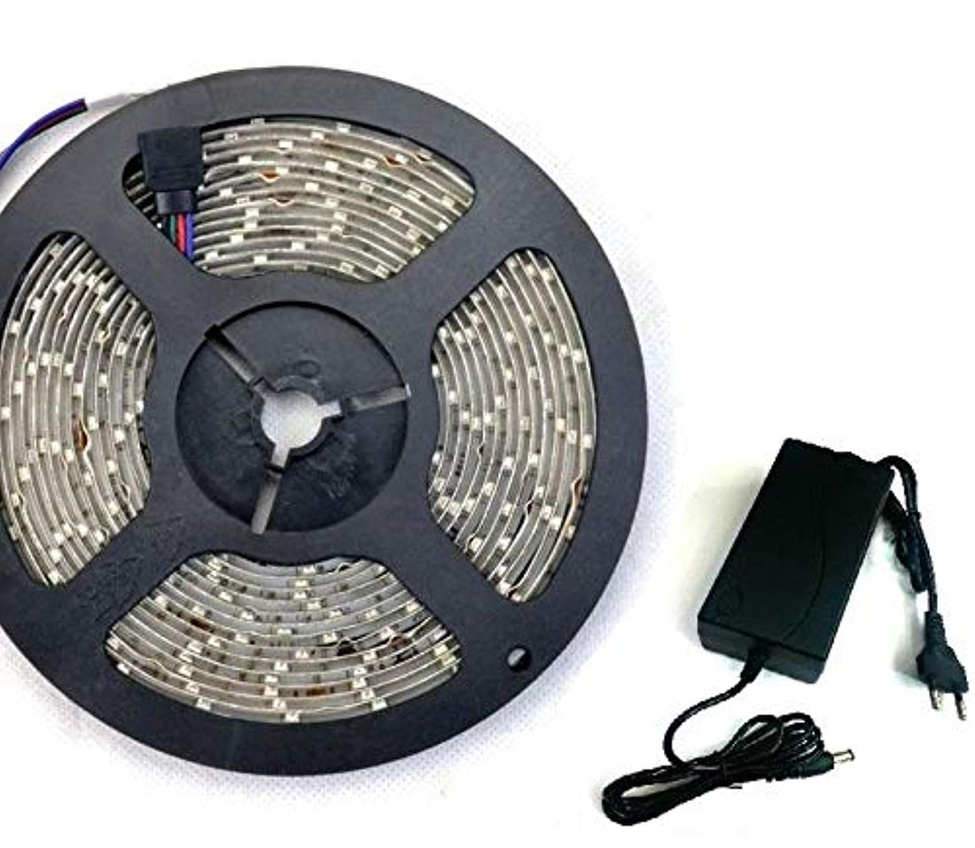 LED Digital Running Strip Light, SMD 5050,12V DC - White, 5m 30 LEDs/m
