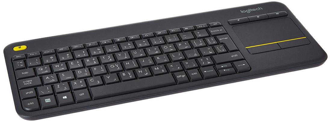 K400 Plus Wireless Touch Keyboard â€“ Logitech,Black