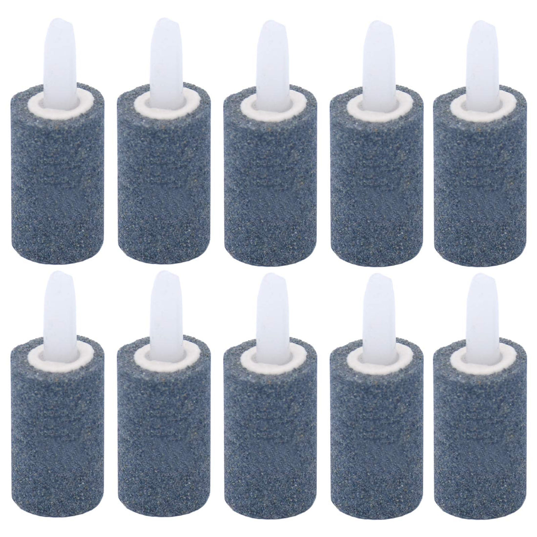 10pcs 2.5cm Aquarium Air Stone Cylinder Bubble Diffuser for Aquarium Air Pump
