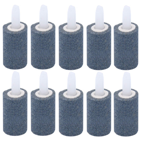 10pcs 2.5cm Aquarium Air Stone Cylinder Bubble Diffuser for Aquarium Air Pump