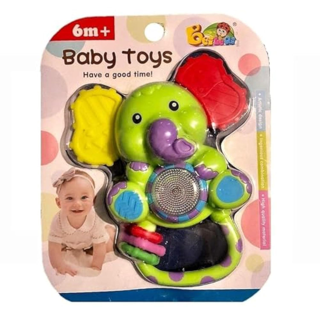 Shake and Sing Elephant Rattle