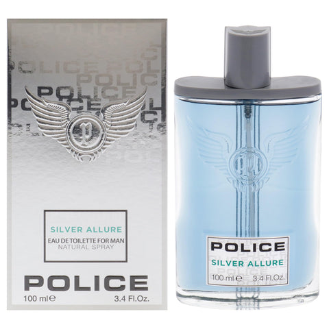 Police Contemporary Silver Allure For Man Edt 100Ml