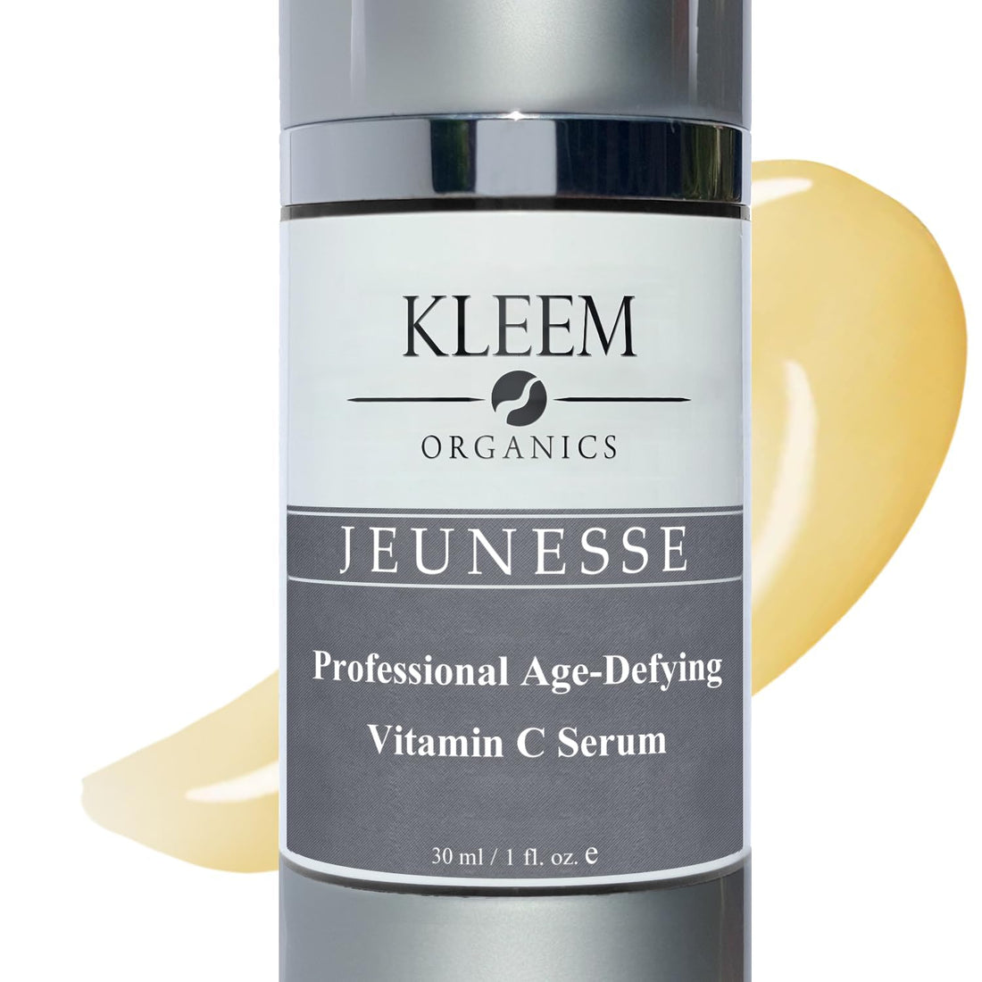 Kleem Pure Vitamin C Serum for Face with Hyaluronic Acid & Vitamin E - Anti Aging Vitamin C for Women to Boost Collagen, Reduce Wrinkle, Acne, Dark Spot & Sun Damage - Vit C Serum (50ml)