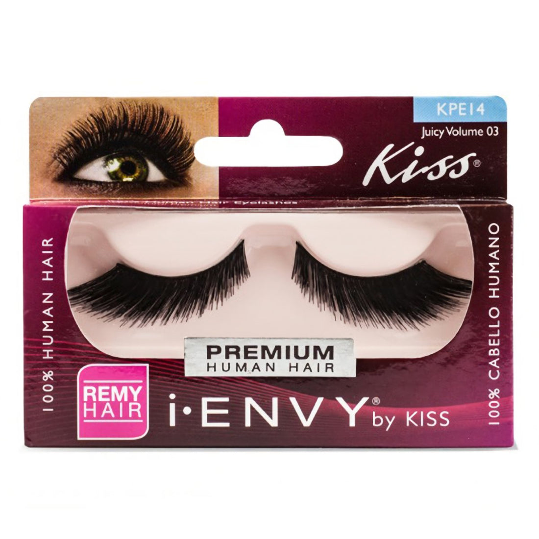 KISS KPE14 I Envy Juicy Volume 03 Eye Lashes