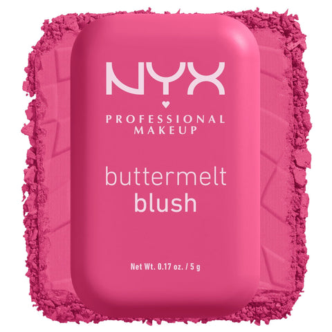 NYX Buttermelt Blush Vivid Watermelon Blush BMBL07 Butta With Time 5g