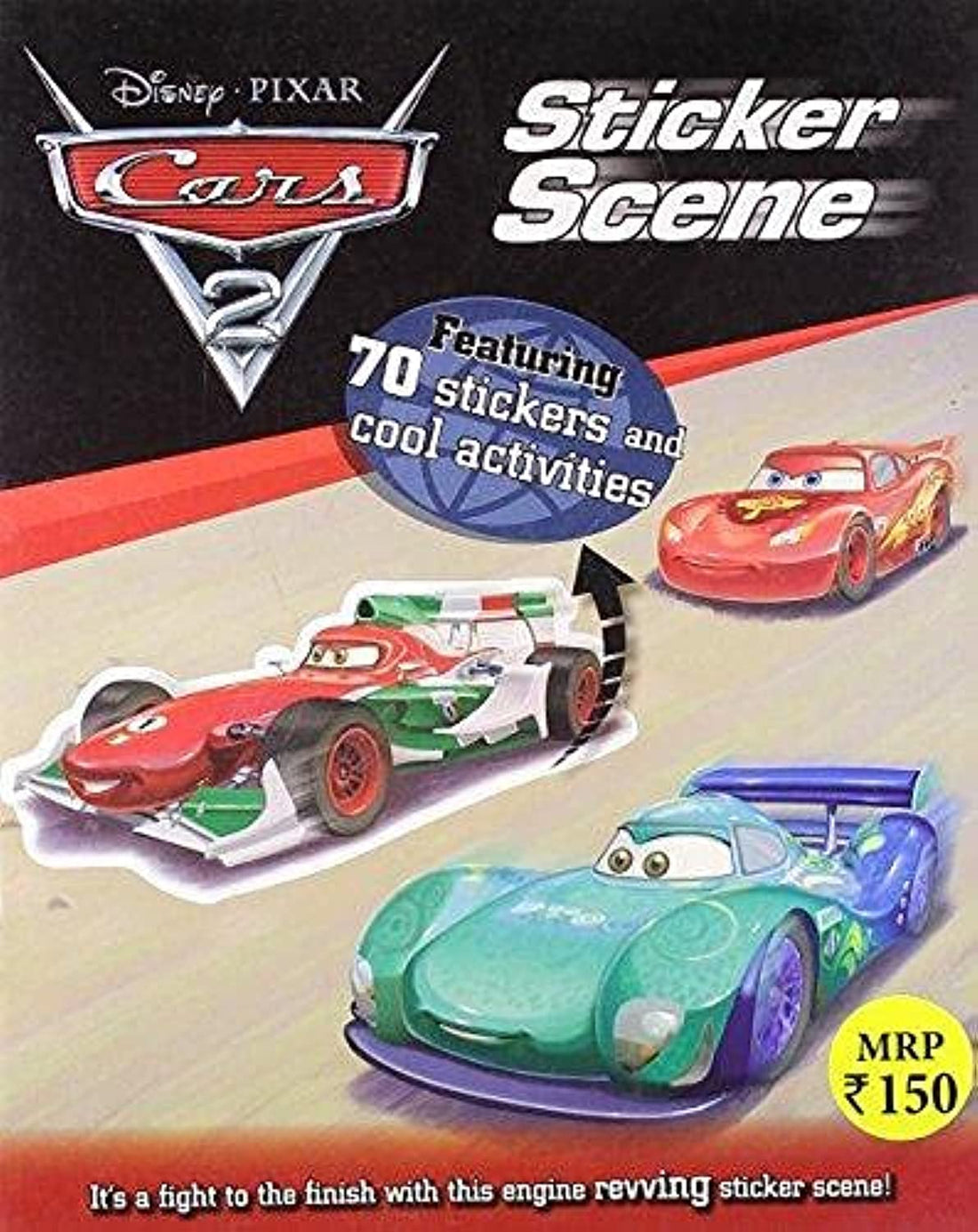 Disney Sticker Scene Cars 2