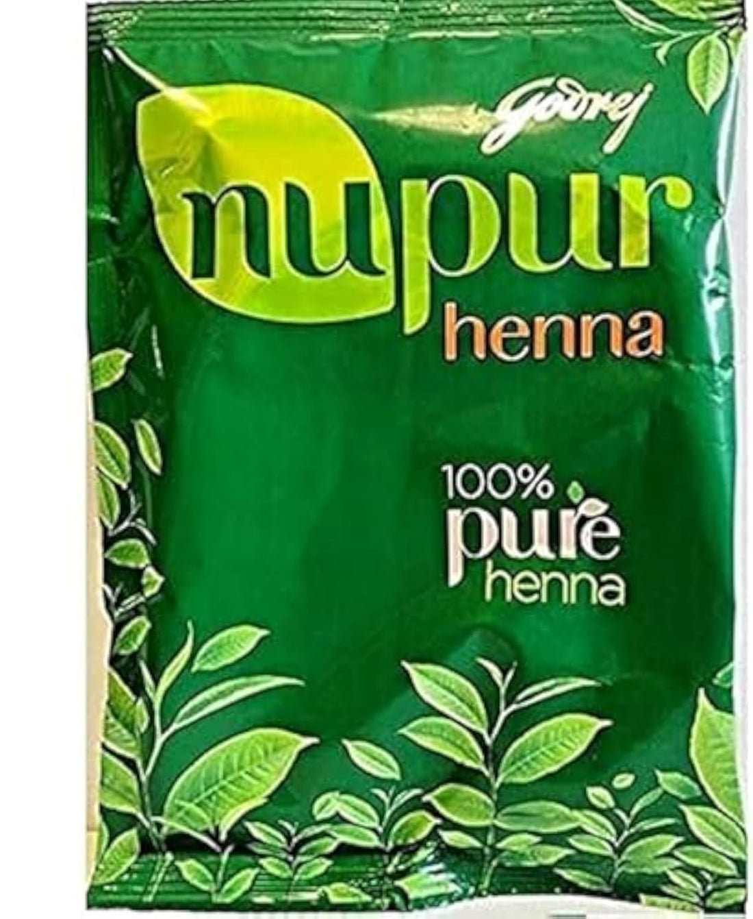 Nupur Godrej Henna All Natural Mehndi for Hair Color or temporary tattoos - Chocolate Brown - 150gm