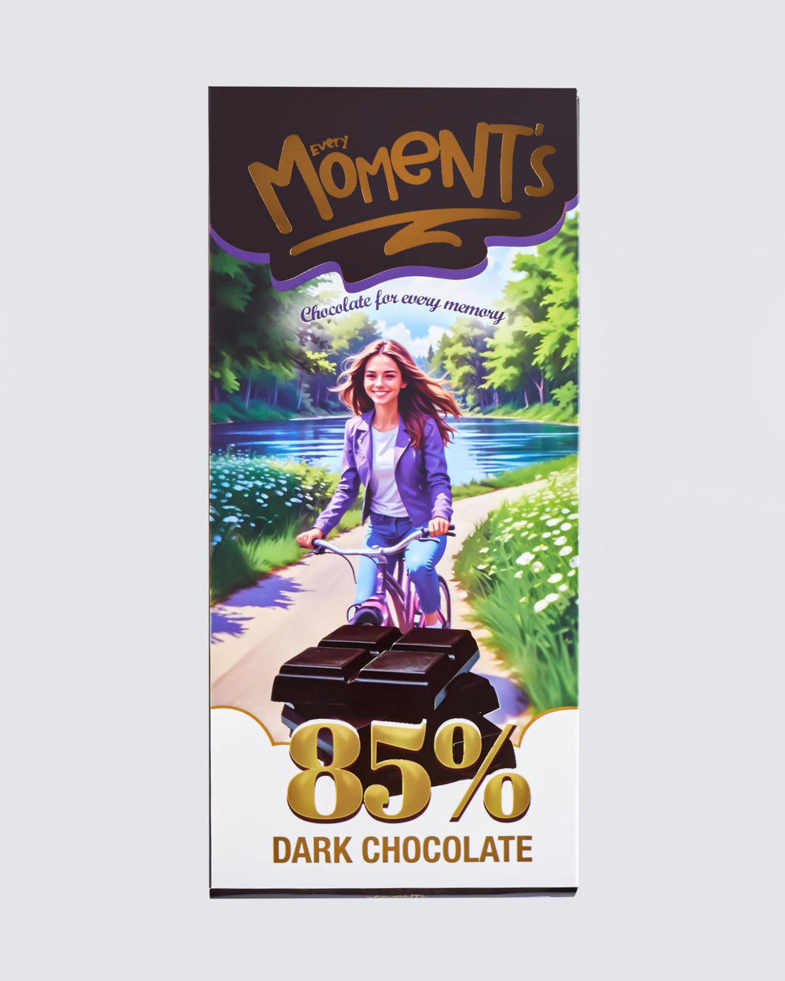 Every Moment's 85% Dark Chocolate 80 g