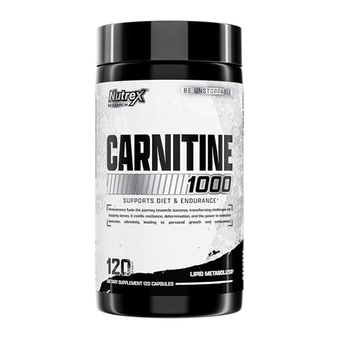 L-Carnitine Capsules | 1000 mg per Serving | 120 Capsules | Clean Label Amino Formula | Non-GMO