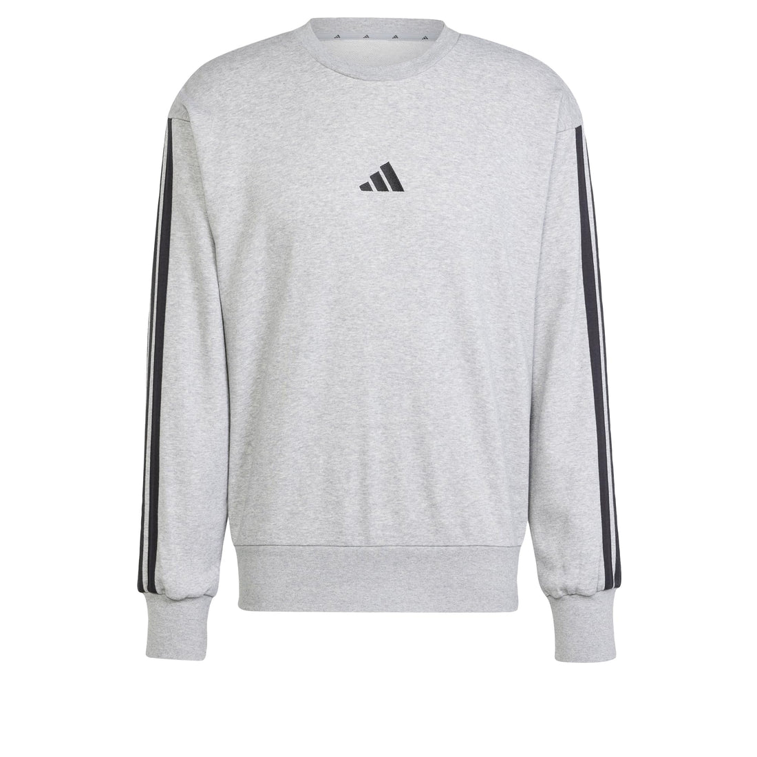 adidas Men's Essential Three Stripes French Terry Sweatshirt Sweatshirt (pack of 1)