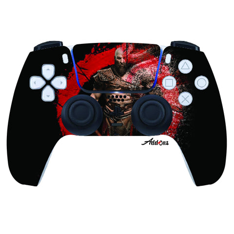 Add-Ons PS5 God Of War #2 Skin Sticker Compatible With Playstation 5 Controller