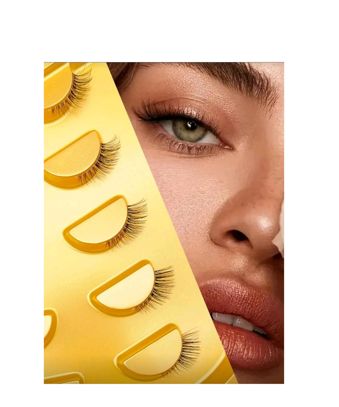 5Pairs lashes Of Natural Half Eye False Eyelashes