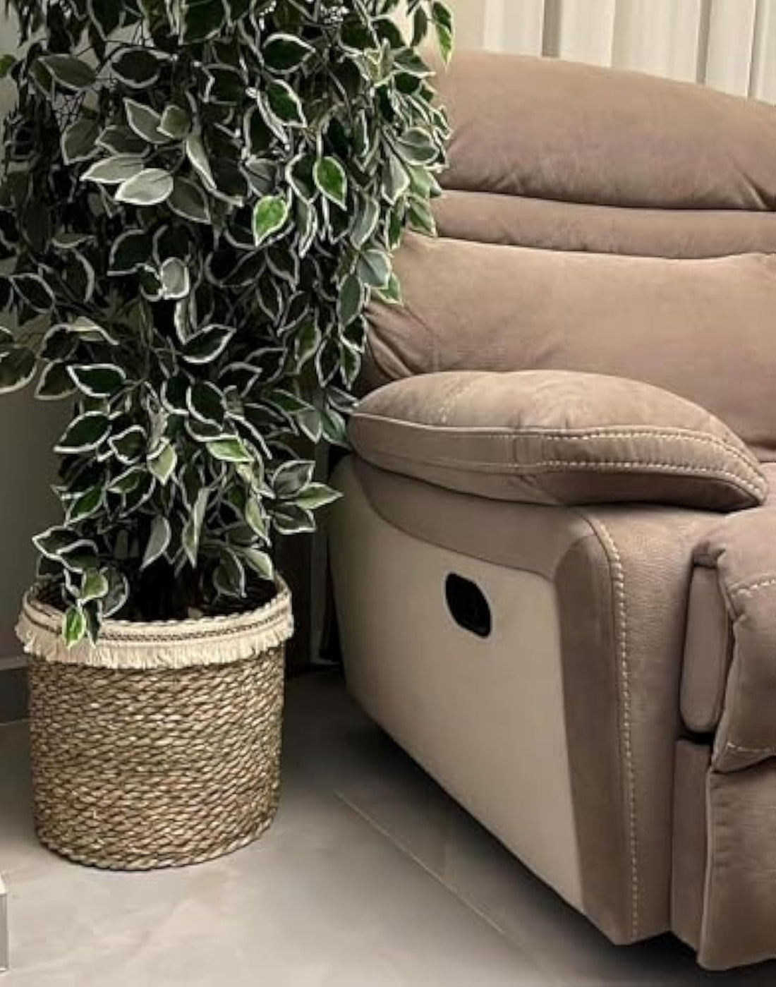MacrameStore - Halfa Basket 20 cm - باسكت حلفا