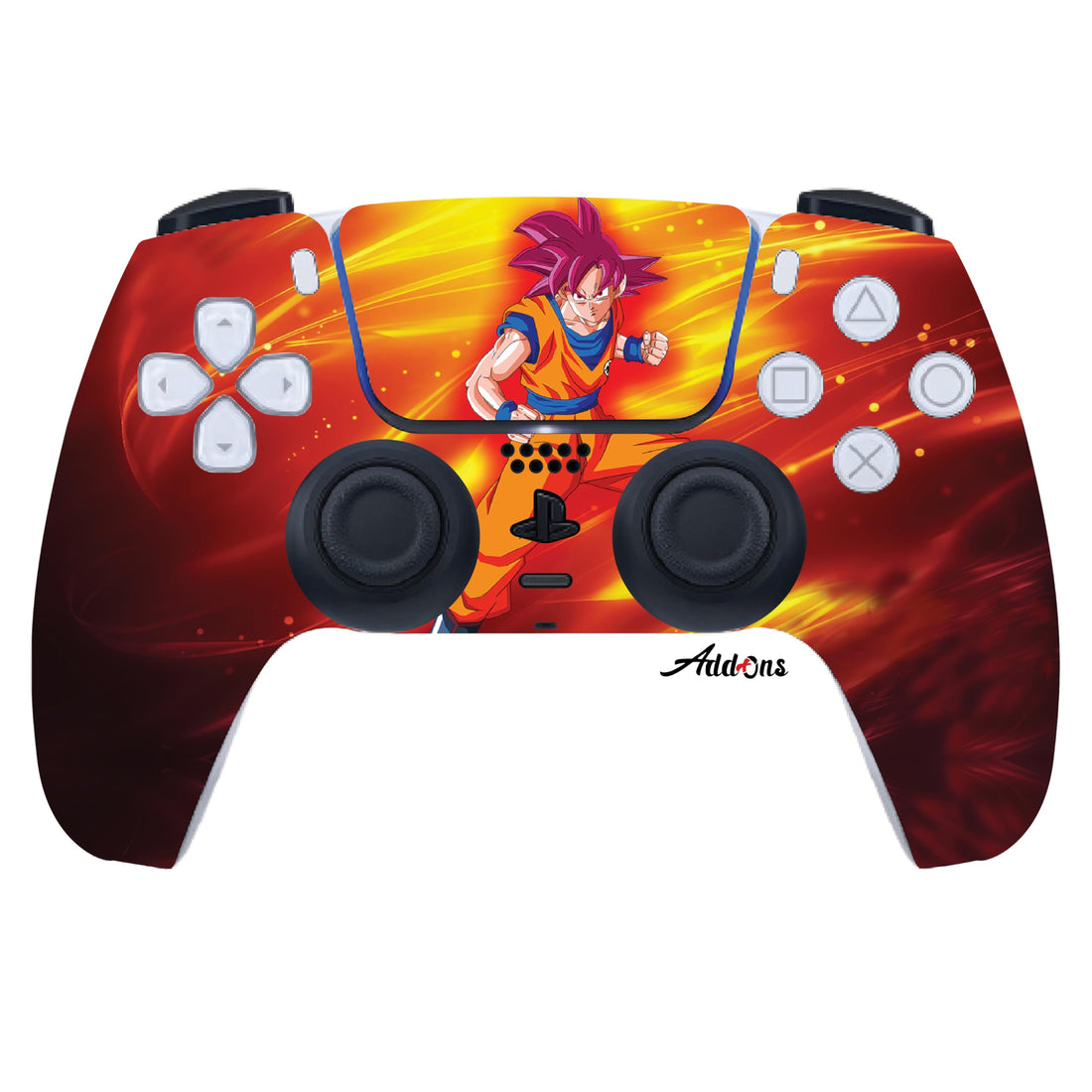 Add-Ons PS5 DB Z #3 Skin Sticker Compatible With PlayStation 5 Controller