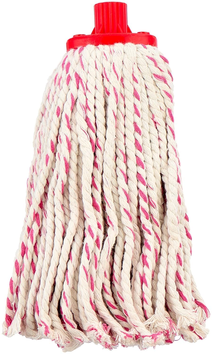 Elegance replaceable mop head - white and mauve