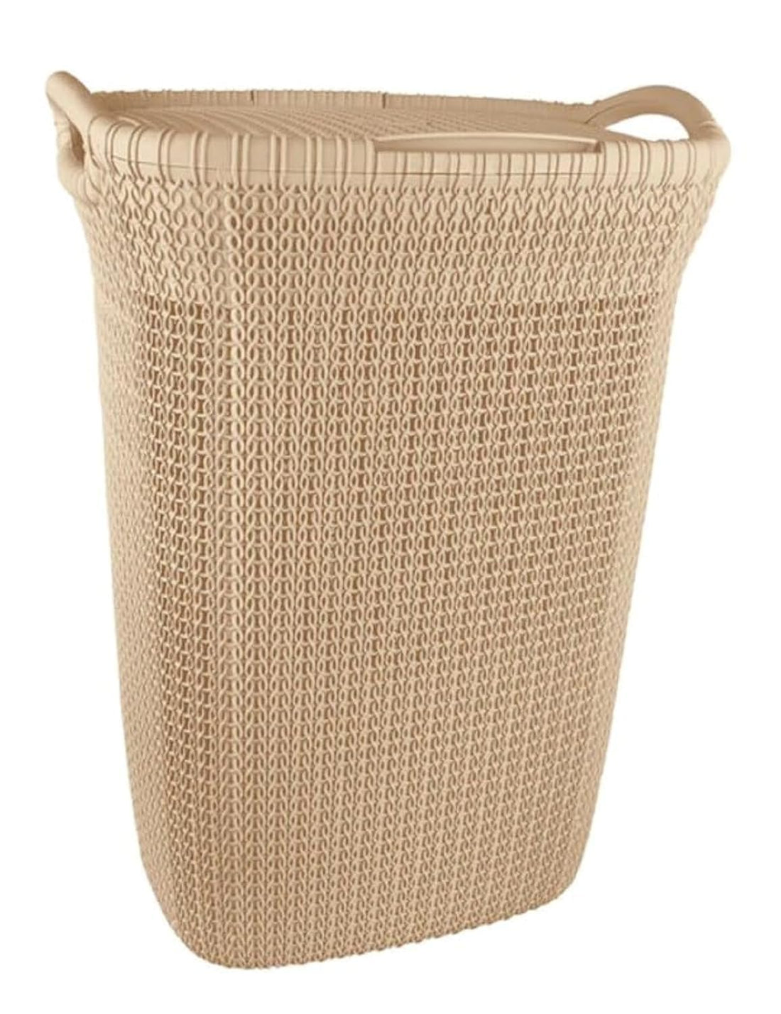 El Helal & Silver Star And Palm Laundry Basket - Beige