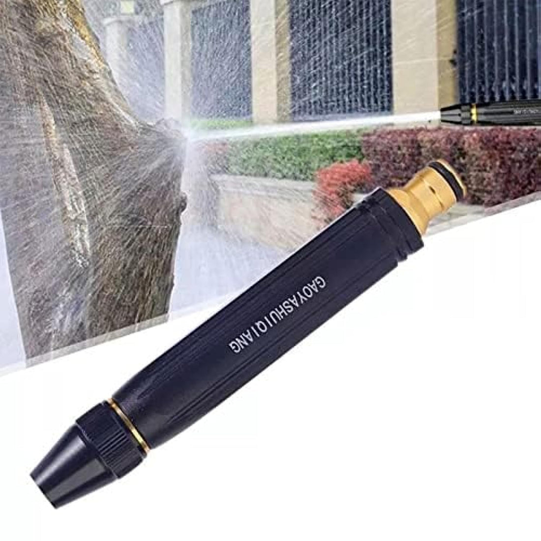 AILYRE Upgrade Car Washing High Pressure Water Gun Nozzle,Garden Hose Nozzle Spray - High Pressure Metal Water Gun Sprinkler,Adjustable Metal Nozzle Garden Hose Sprinkler