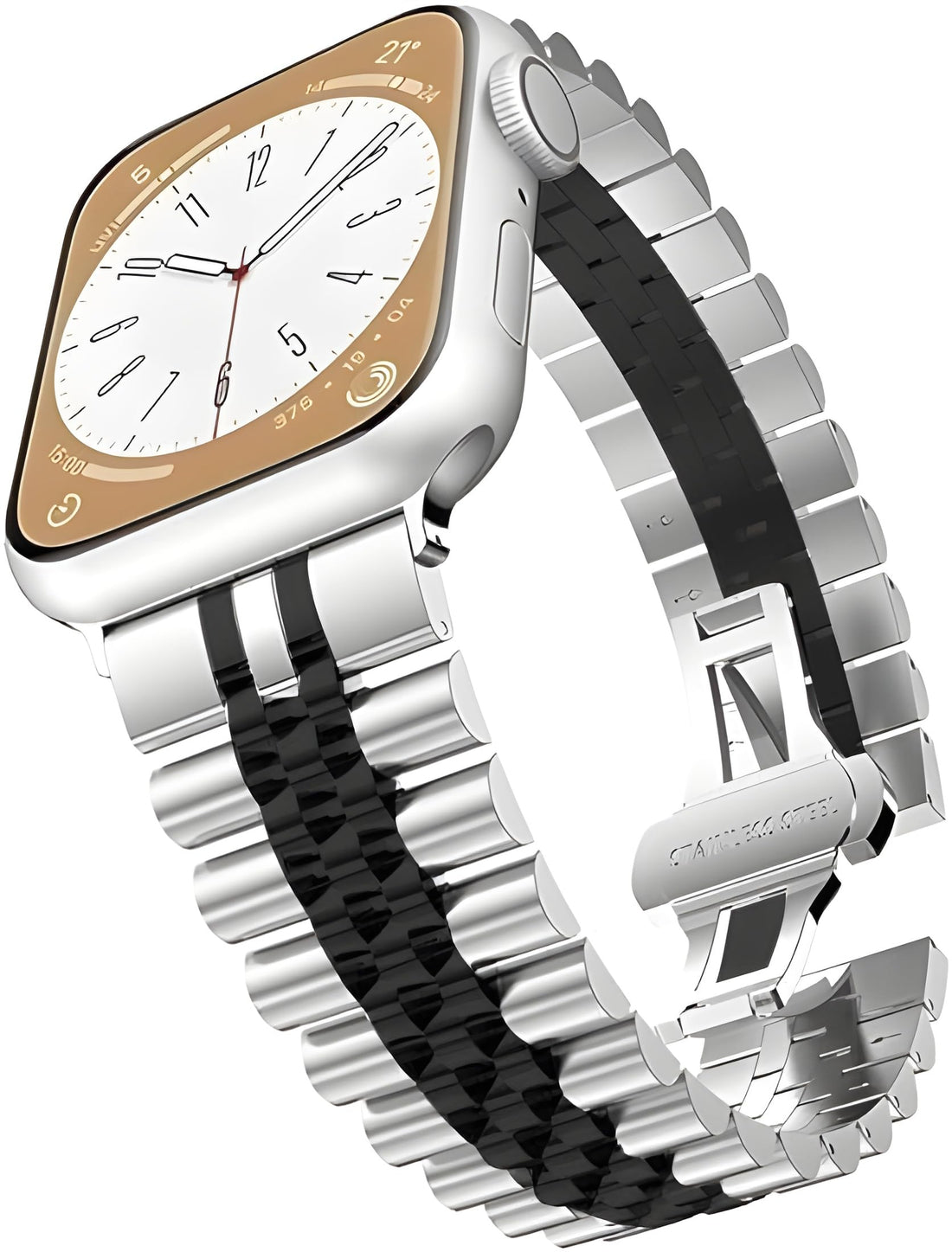 Next store Metal Mesh Watch Strap Compatible with Apple Watch, Stainless Steel Metal Watch Band for Apple Watch Men Women (42/44/45/49)
