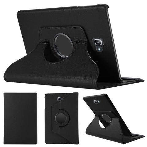 SWEIMEN Rotating Case for Samsung Galaxy Tab A 10.1 2016 (SM-T580/T585) Tablet Protective Cover with Automatic Wake-Up Rotation Shell for Galaxy Tab A6 10.1