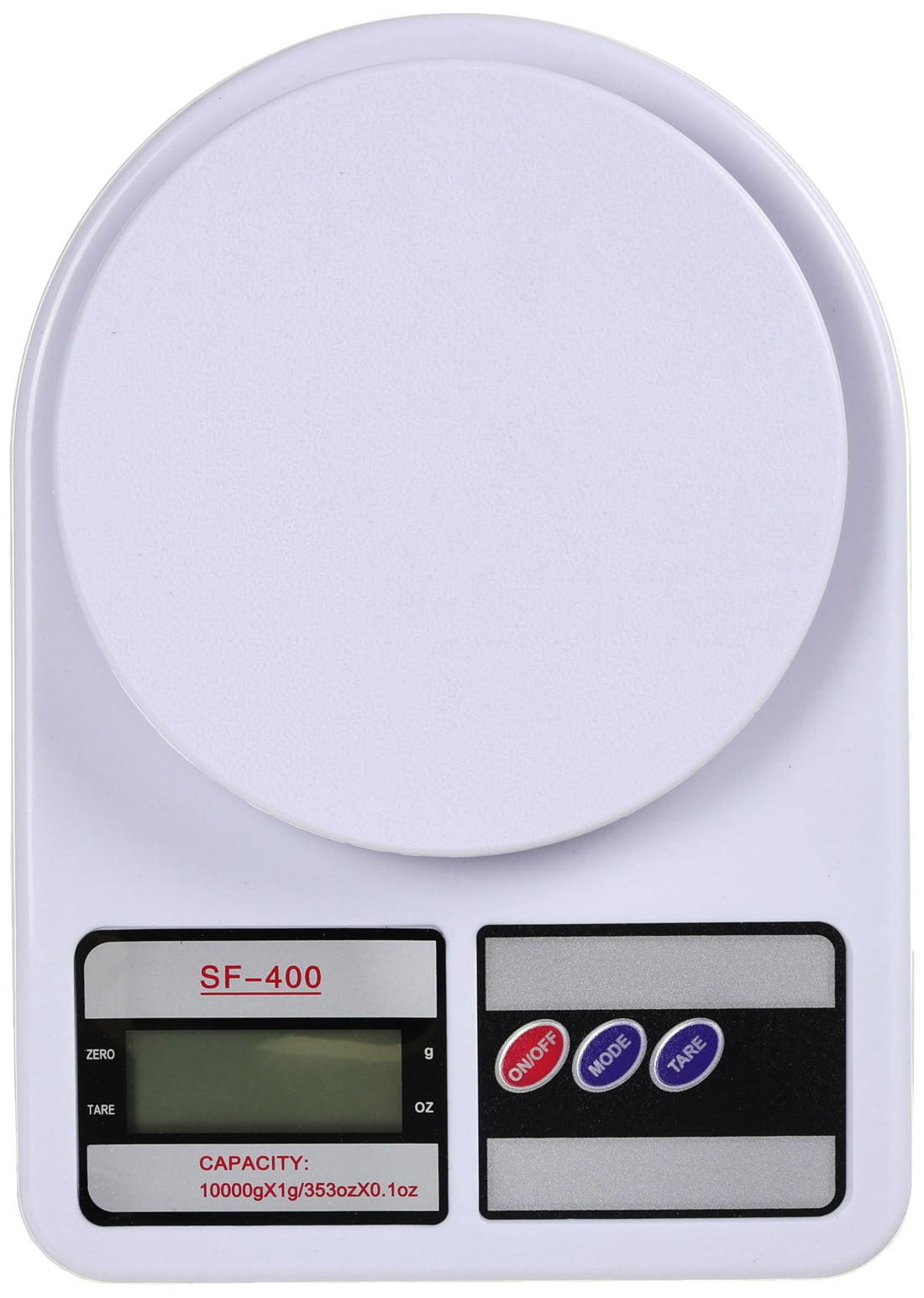SF-400 Electronic Kitchen Scale, White