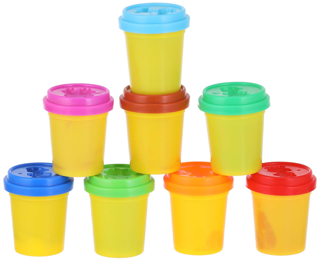 Animal Dough Play Set 8Pcs