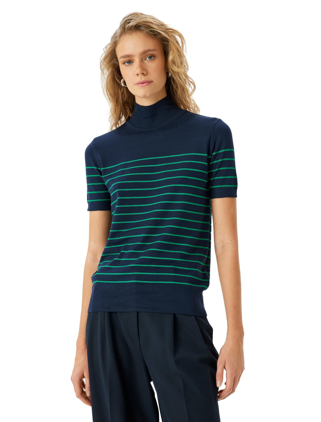 KOTON womens Striped Sweater Pullover Sweater (pack of 1)