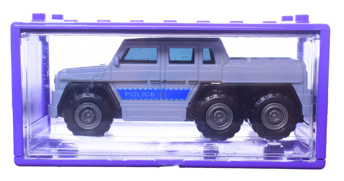 Police Car For 3 Years And Above - Grey Blue