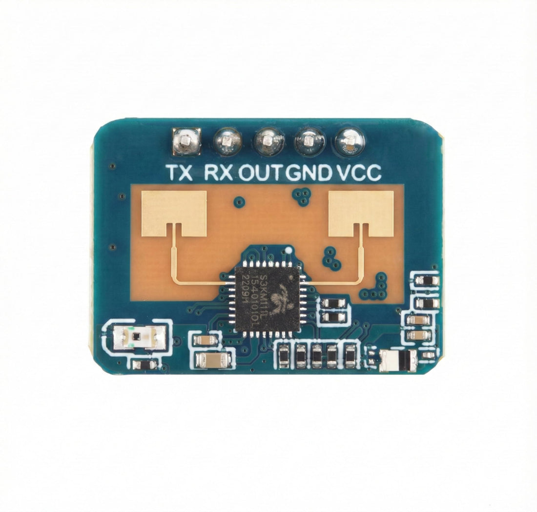 Generic HLK-LD2410C 24GHz Human Presence Sensor Millimeter Wave Radar Module Non-Contact Motion Detection