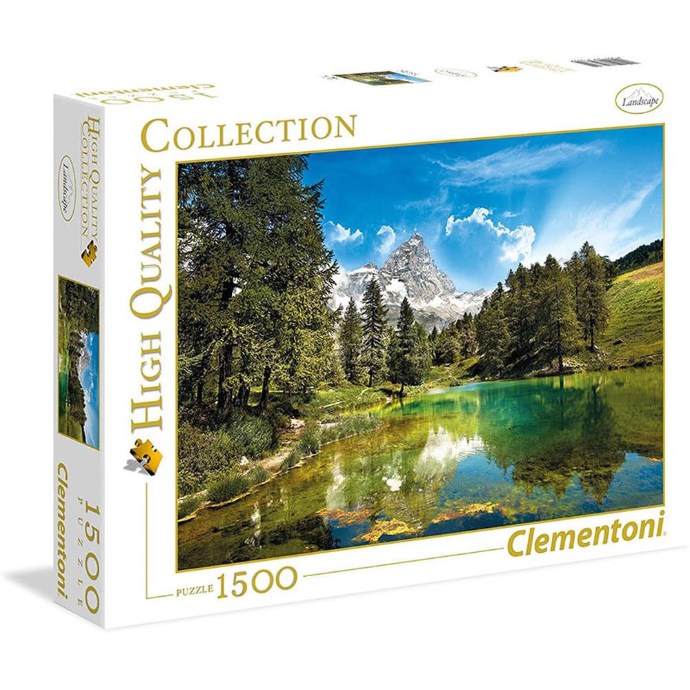 Clementoni Puzzle Blue Lake 1500-Piece