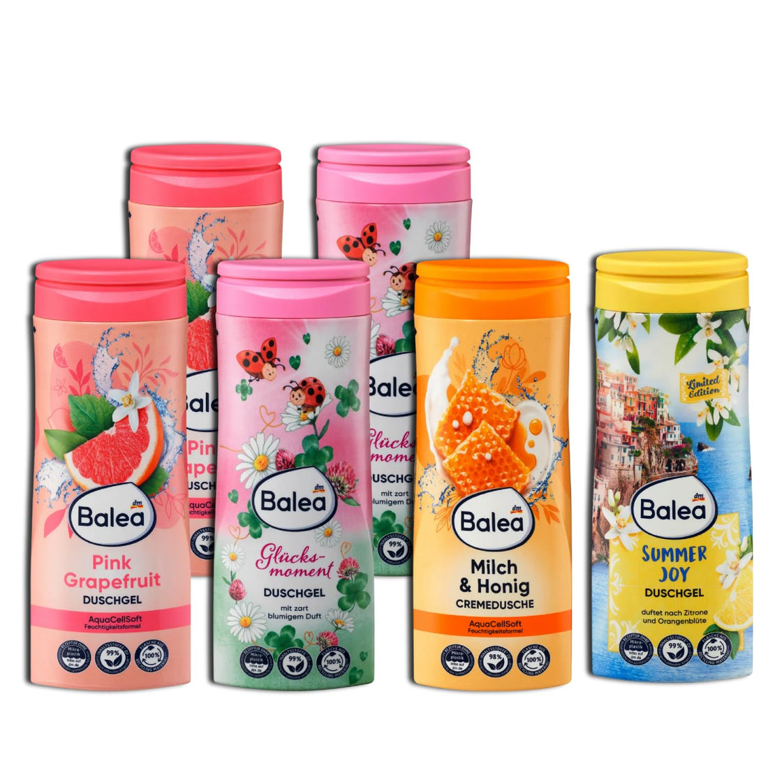 Balea Shower GeL Alcohol Free 300 ml Balea Alcohol Free 300 ml Cream shower milk & honey
