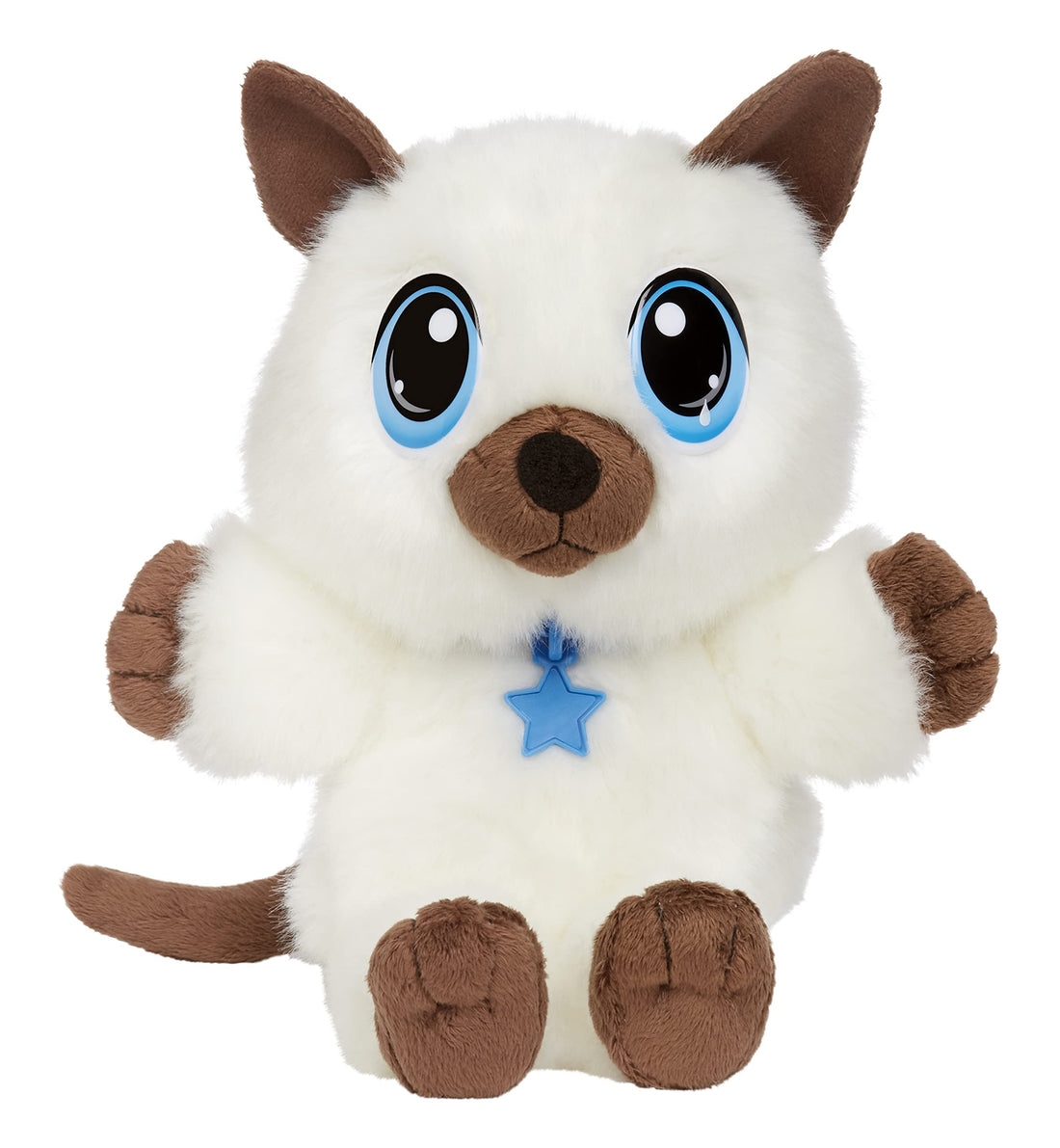 Little Tikes Rescue Tales Cuddly Cat, Soft Warm Plush Stuffed Animal Toy, Adoption Tag and Certificate, Removeable Warmer Pouch - Gifts for Kids, Toys for Preschool Girls and Boys Ages 3 4 5+ Years