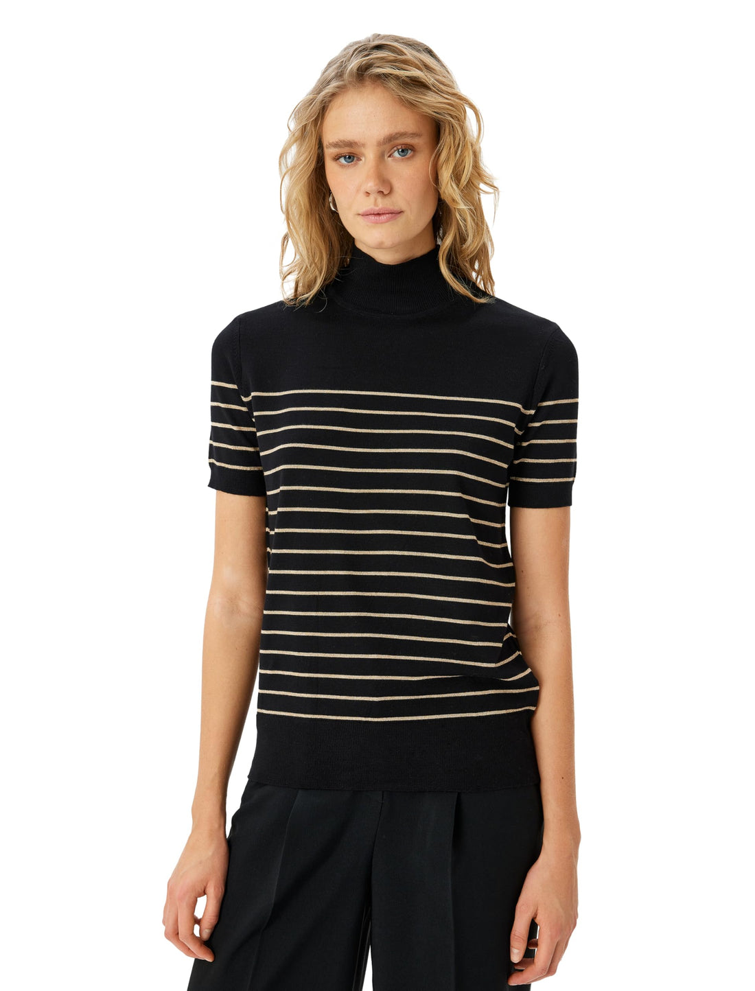 KOTON womens Striped Sweater Pullover Sweater (pack of 1)