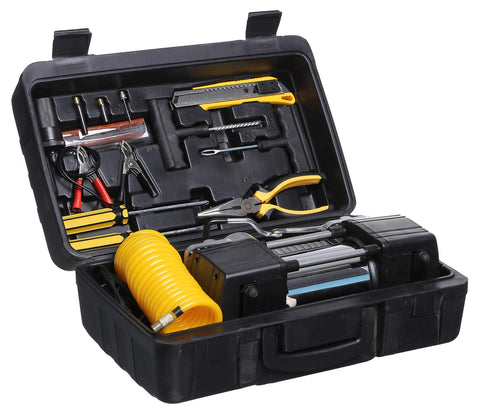 Auto Best Heavy Duty Auto Air Compressor 2 Cylinder 12V
