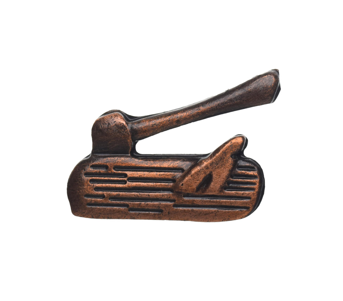 Axe Copper Scout Pin Brown