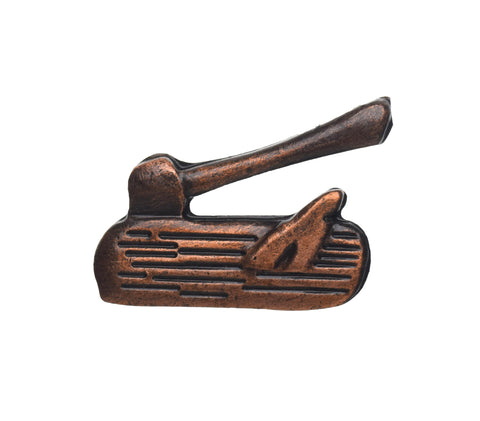 Axe Copper Scout Pin Brown