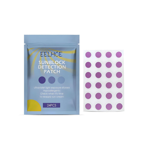 Sun Protection - Practical UV Alert Sticker to Indicate Reapplication Time for Optimal Daily Skin Sun Protection