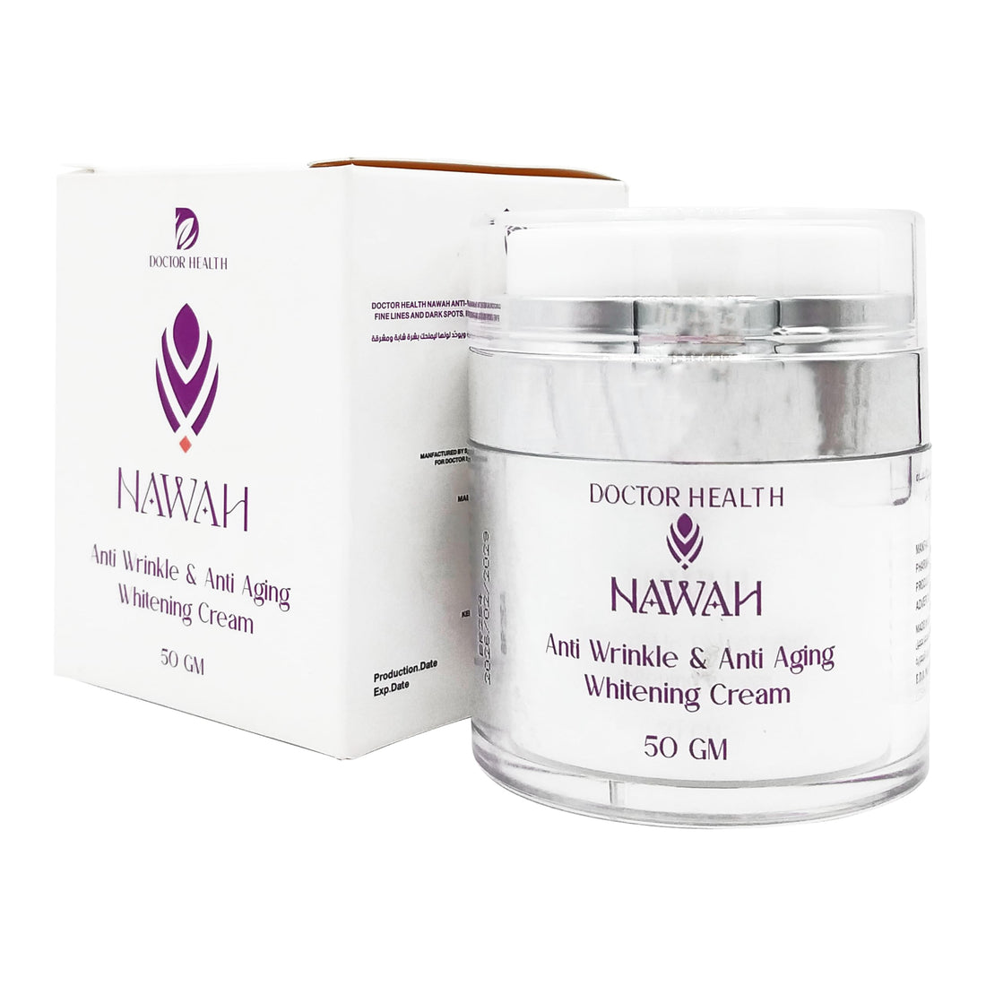NAWAH Anti Wrinkle & Anti Aging Whitenting Cream - 50 gm