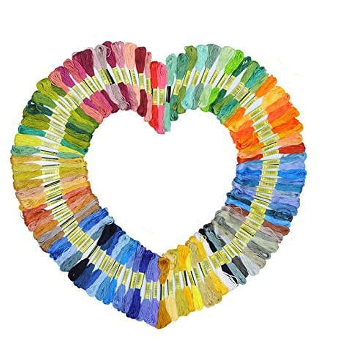 100 Color Embroidery Threads Stitch Bracelets String Premium Multi-Color Cross Stitch Thread As Friendship Bracelets Thread(1)