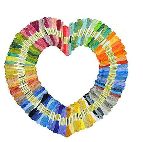 100 Color Embroidery Threads Stitch Bracelets String Premium Multi-Color Cross Stitch Thread As Friendship Bracelets Thread(1)