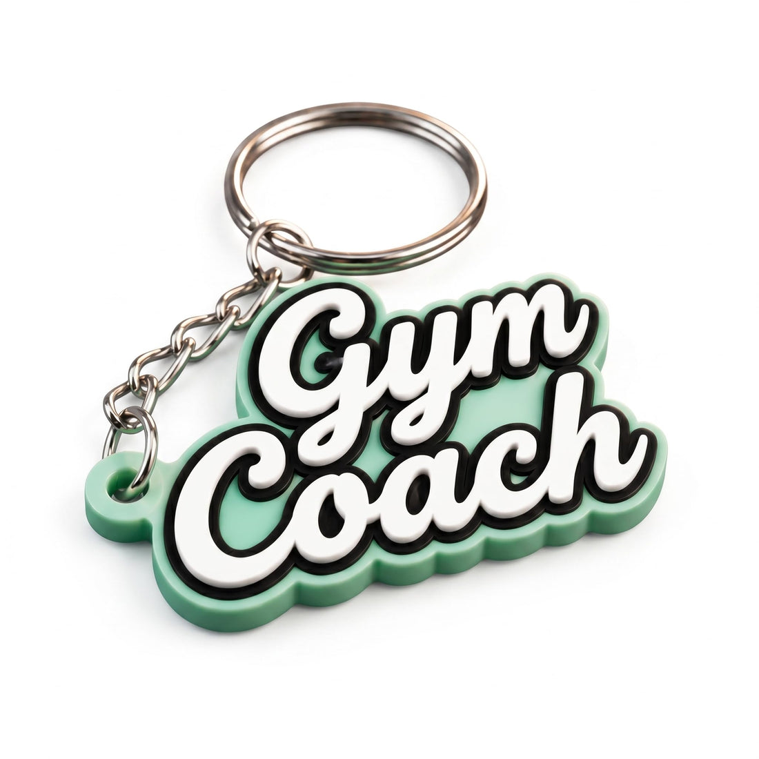 Gym Coach Name Medal, Luxury Name Keychain, Gift for Friends, Family, Lover, Birthday, Graduation, Valentine's Day, Wedding Anniversary