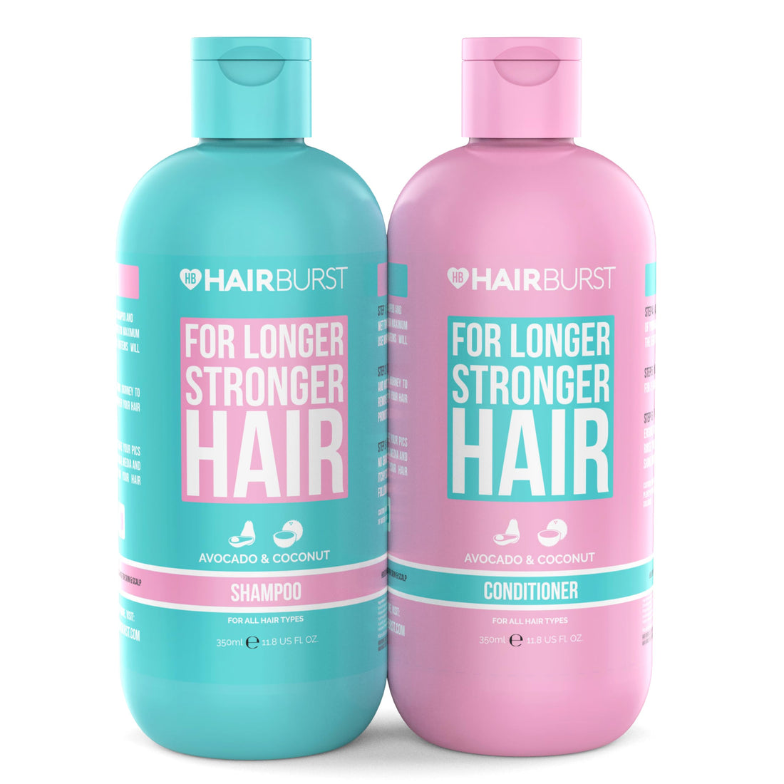 Hairburst Shampoo and Conditioner For Longer and Stronger Hair (250ml)