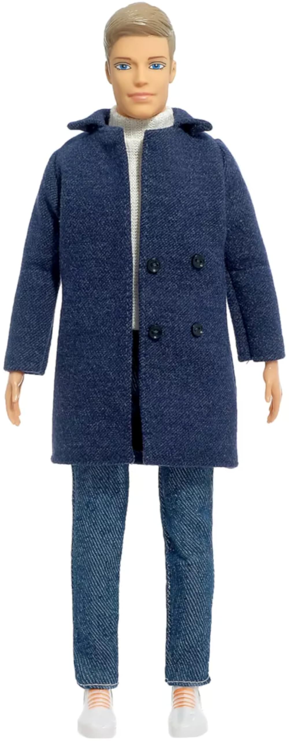 TOYS LAND Kiven Boy Doll 29 cm– Articulated & Fully Poseable Fashion Doll with Elegant Winter Clothes, Stylish Modern Outfits, Birthday Gift for Kids Girls Boys 3+ Years Old (Kevin-B)