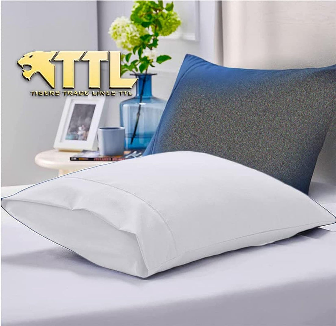 Pillowcase for Home, Hotels & Touristic Village/Modern Design from Tigers,WHITE,55cm*75cm
