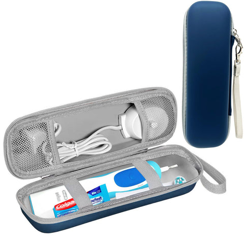 Toothbrush Travel Case for Oral-B Pro 1000 5000 7500 7000 6000 9600 / Philips for Sonicare for ProtectiveClean 4100 6100 5100 6500 7500 Electric Toothbrush, (CASE ONLY!) Portable Protective Container